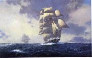 Seascape, boats, ships and warships.97 unknow artist